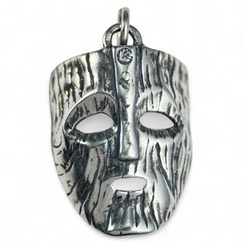 Shaman mask, pendant silver 925/1000