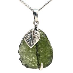 TILIA, pendant Moldavite, silver 925/1000