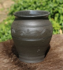 Mittelalter Keramik-Tasse, Slawen, 500ml