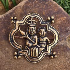 VIKING or SLAVIC sterling silver earrings