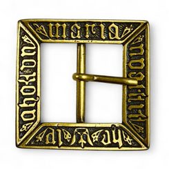 Mittelalterliche Gürtelschnalle, 15. Jahrhundert