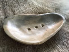 SOAP DISH, stone, handmade in Czech republic