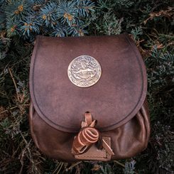 CERNUNNOS, Leather Medieval Bag