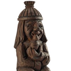 VODNÍK, figure of Slavic water spirit, brown