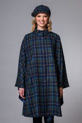 Manteau en laine irlandaise pour dames - Dunloe Cape