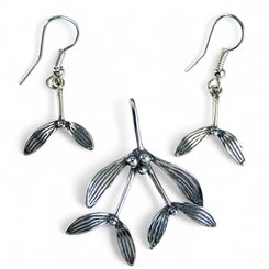 Druid Mistletoe - Set, silver