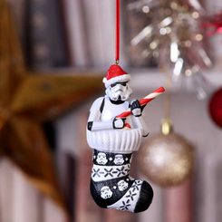 Stormtrooper in Socke, Weihnachtsschmuck 11,5cm Star Wars