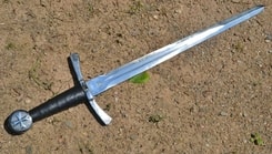 TEMPLAR, dagger with a cross