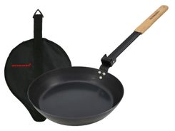 Campfire Pan, Black Carbon Steel MUURIKKA Finland