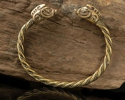 COLLACH, sanglier Celtic, bracelet, laiton