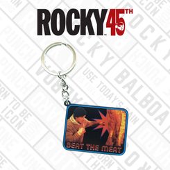 Rocky Metal Keychain Beat the Meat Limited Edition
