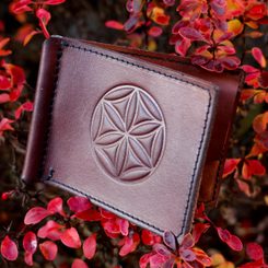 SVARGA, leather wallet