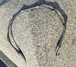 CUBIC, hand forged torc