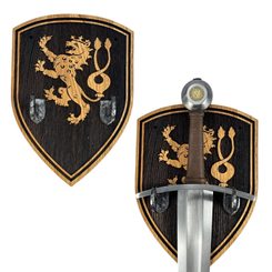 Sword holder Bohemia, shield