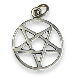 Baphomet, pendentif d'argent