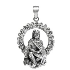 Keltischer Gott Lugh, Silber-Anhänger Ag 925/1000
