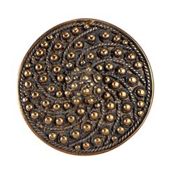 Protection Shield Pendant, Birka, Sweden, Bronze