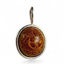 ORBIAL, snake jasper, silver pendant, Ag 925/1000
