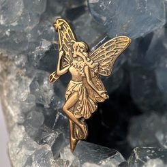 Fairy, Pendant, bronze