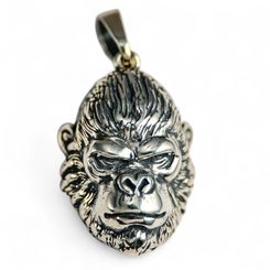 GORILA, pendant, silver 925 14g
