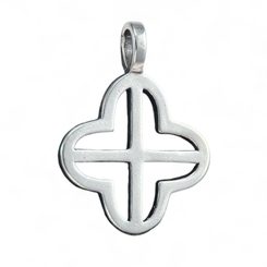 HISTORICAL PENDANT III, neolithic, silver