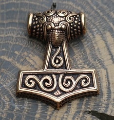 GRIMM, Thor's Hammer, pendant, bronze