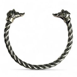 BERSERKER, Bracelet viking, Ag 925/1000