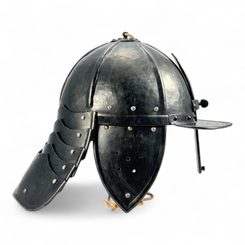 Casque d'équitation de Pappenheim, XVIIe siècle, réplique