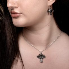 Gothic Elizabethan necklace, Alchemy