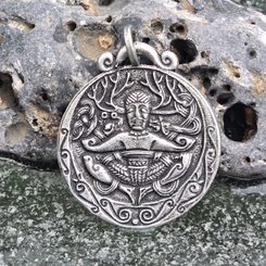 CERNUNNOS, Medaillon, Zink