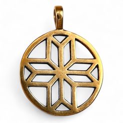 MORNING STAR VENUS II, bronze pendant