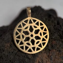 HISTORICAL PENDANT, bronze age, bronze