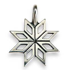 MORNING STAR VENUS, silver pendant