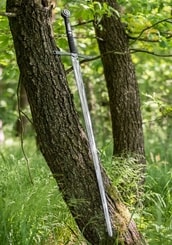 LION, one and half-handed sword