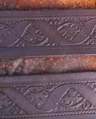 RENAISSANCE DAGGER WITH RING, wire handle, battle ready copy