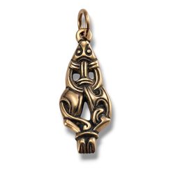 MARTEN, Viking pendant in Borre style, bronze