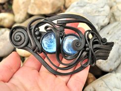 GRACIA - MEDIEVAL GOTHIC CROWN blue