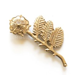 Rose, medieval pilgrim badge