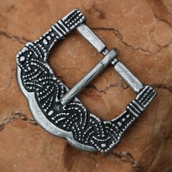 Viking Buckle, Gokstad, Norway, Zinc, silver colour