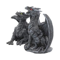 UROBOROS, pendant Dragon, silver