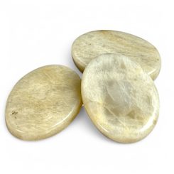 Rainbow moonstone, plaque, hmatka
