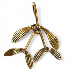 Druid Mistletoe, pendant, bronze