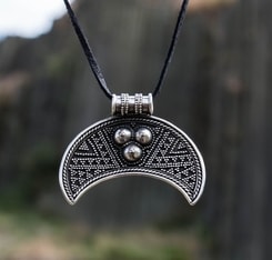ZIVA, Lunitsa, Slavs, Vikings, sterling silver pendant