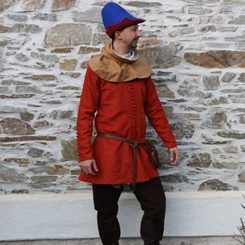 CRAFTSMAN - set of medieval clothing, 2nd half of the 14th century