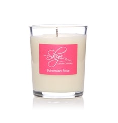 Bohemian Rose Votive Candle