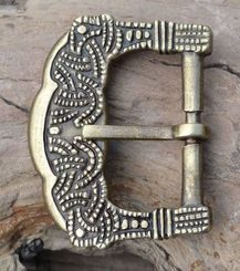 Viking Buckle, Gokstad, Norway, Zinc, Replica