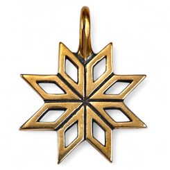 MORNING STAR VENUS, bronze pendant