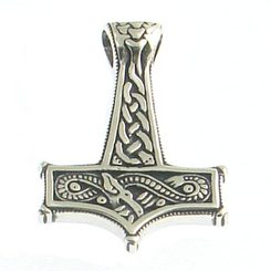 DRAGON - Thors hammer - pendant Ag 925 16g