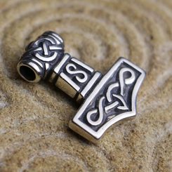 THOR'S HAMMER, solid silver Ag 925 15g