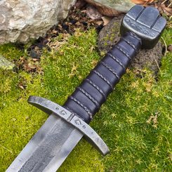 BORG, etched Viking Sword